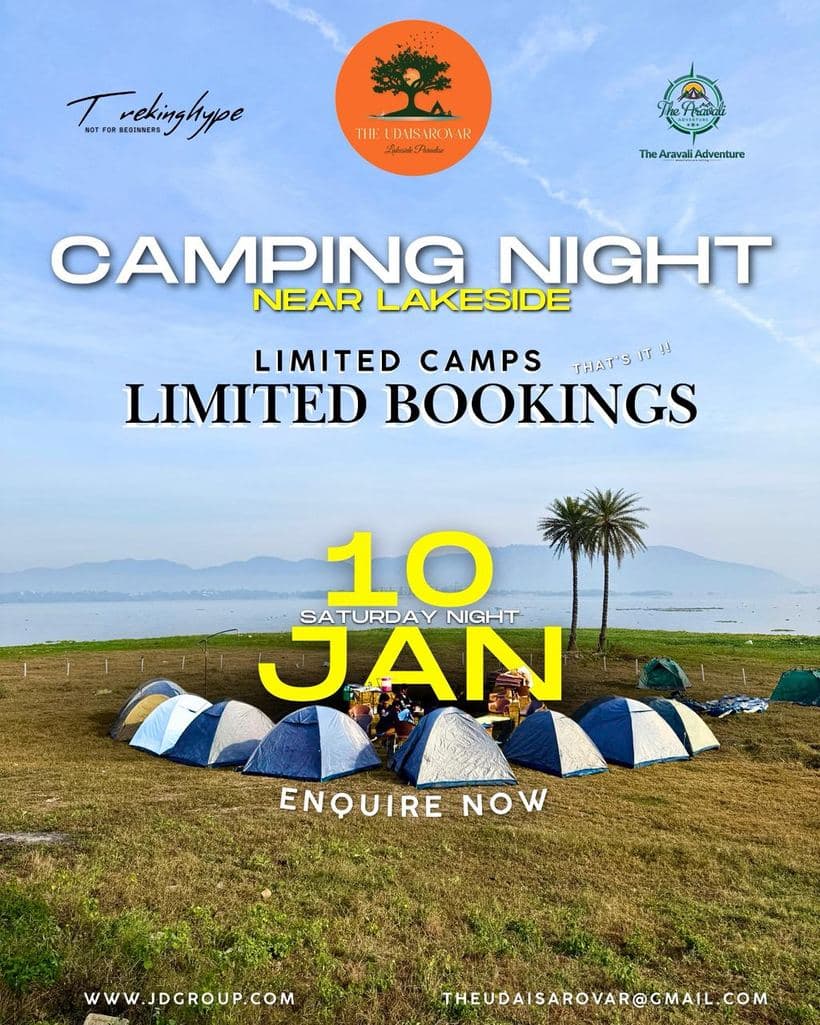 Camping Night near the Lakeside: bonfire, beats and a starlit reset
