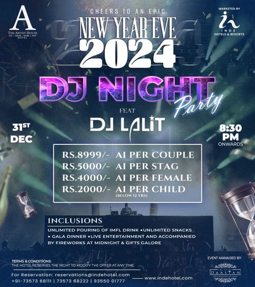 NYE DJ Night 2024